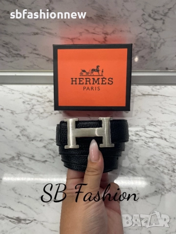 Hermes двулицев колан в кутия, снимка 4 - Колани - 52488149