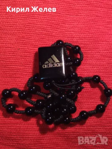 ADIDAS Маркова ФЕШЪН АРТ БРОЕНИЦА ОГЪРЛИЦА от ЧЕРЕН ОНИКС АДИДАС 37391, снимка 11 - Други ценни предмети - 47284437