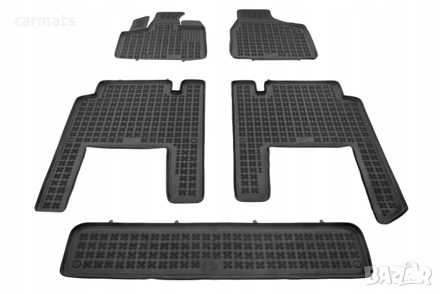 Гумени стелки Rezaw-Plast за Chrysler Voyager (2006+) - тип леген - 7 seats