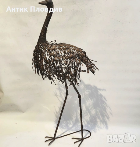 Комплект метални скулптури „Ему“, снимка 2 - Градински мебели, декорация  - 53382874