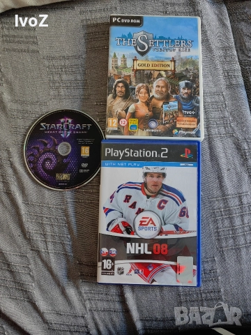 Продавам 3 броя игри за PC и плейстейшън