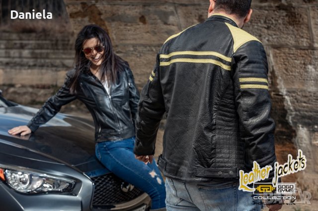 !!! НАМАЛЕНО!!! Кожено яке Dirty12 citro black ръчна изработка Германия , снимка 2 - Якета - 38920071