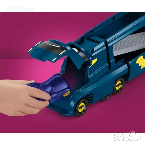 Транспортьор за колички Батман Batwheels Fisher Price, снимка 4 - Коли, камиони, мотори, писти - 48377117