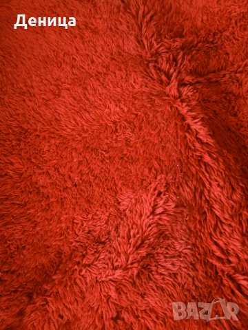 Червен китеник, снимка 2 - Покривки за легло - 36021671
