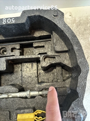 Комплект инструменти и крик за резервна гума за Peugeot 508 1.6 HDI (2012) 9681838080, снимка 3 - Части - 53766644