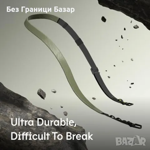 Нова Ултра Здрава Каишка за Телефон RHINOSHIELD с Регулируема Дължина, снимка 3 - Селфи стикове, аксесоари - 48715457