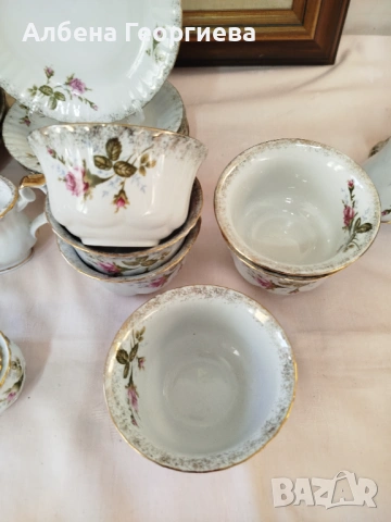 Порцеланов сервиз „Chodzież“ IWONA 🌹🌹🌹- Poland , снимка 9 - Сервизи - 53052681
