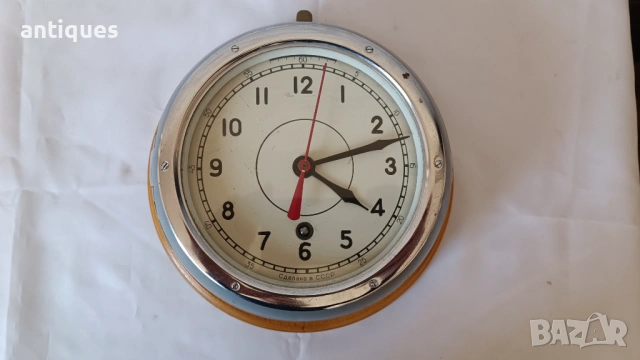 Стар руски корабен часовник - ОЧЗ - 1970" год, снимка 2 - Антикварни и старинни предмети - 53704933