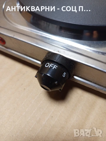 Стар Чисто Нов Двоен Електрически Котлон CROWN., снимка 10 - Антикварни и старинни предмети - 51379619