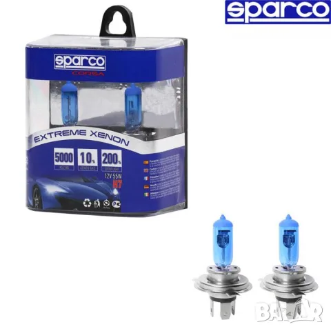 Sparco H4 крушки 12 V 55 W 2 броя