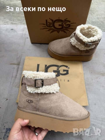 UGG Дамски Меки Топли Зимни Боти ЮДЖИДЖИ - Налични Различни Цветове Код E1130, снимка 2 - Дамски боти - 52658324