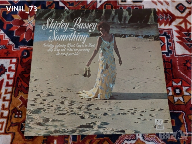 Shirley Bassey – Something, снимка 1 - Грамофонни плочи - 36101475