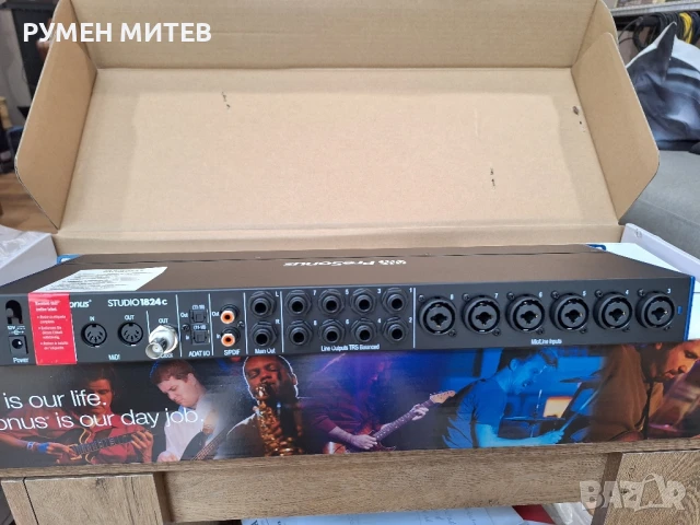 Звукова карта Presonus 1824, снимка 4 - Друга електроника - 50856026