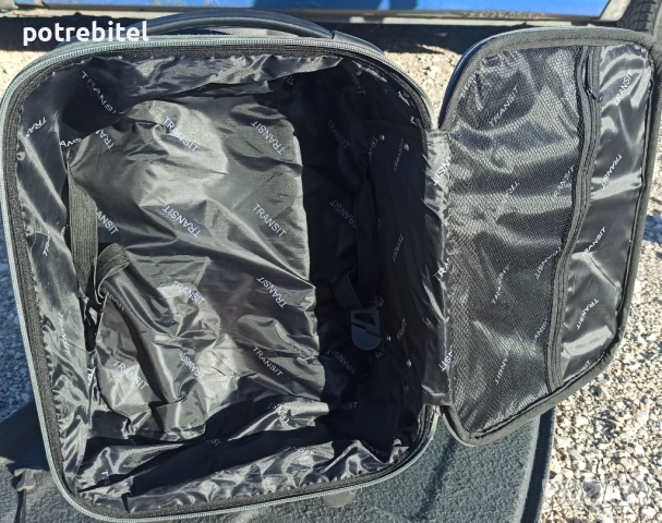 куфар с колелца 42х30х20 -усилен текстил с телескопична дръжка - 2 х20 лв / бр, снимка 11 - Куфари - 51937926