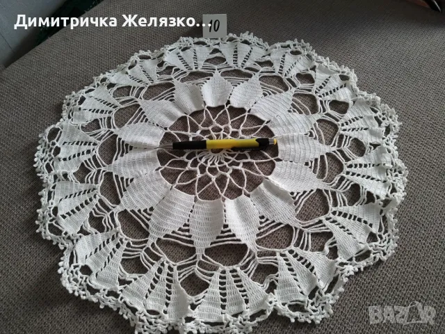 Мельота ръчно плетени на една кука, снимка 10 - Декорация за дома - 28927723