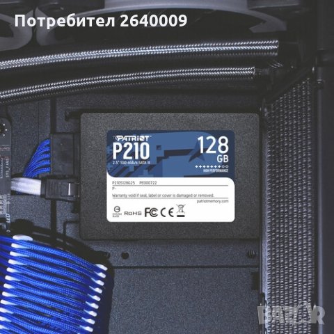 Patriot P210 128GB SSD нови с гаранция, снимка 4 - Твърди дискове - 32497097