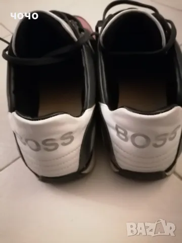 Спортно елегантни мъжки обувки BOSS-N44-N45, снимка 2 - Спортни обувки - 50264464