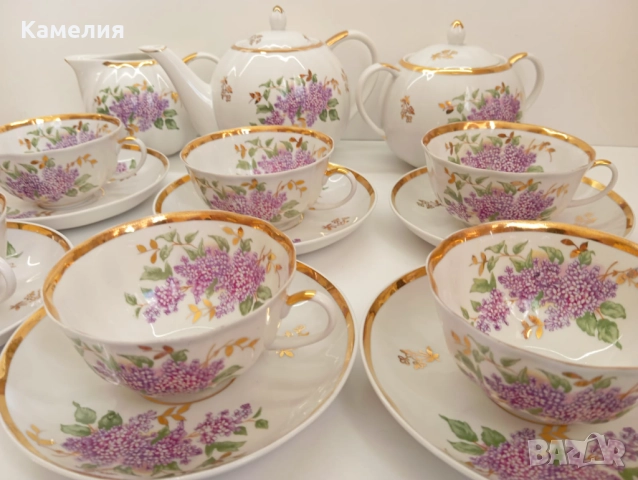 Руски порцелан , снимка 3 - Сервизи - 52943273