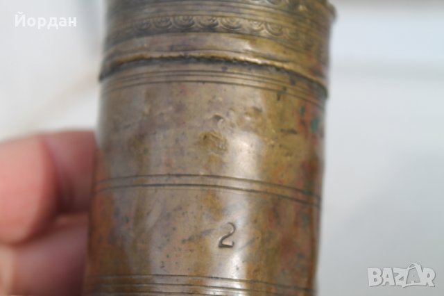 Стара бронзова мелачка за черен пипер , снимка 8 - Прибори за хранене, готвене и сервиране - 35700166