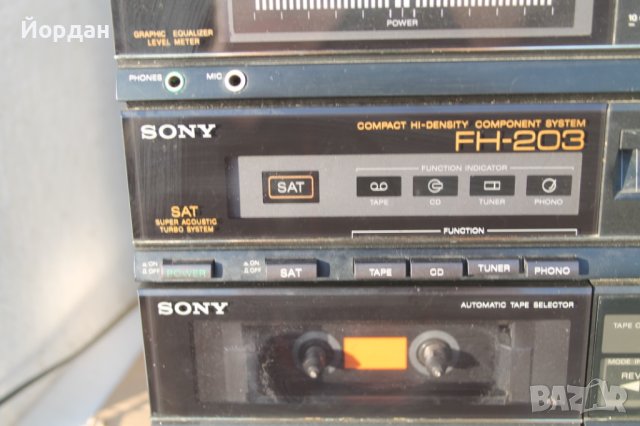 Уредба ''Sony FH 203" и тунер  ''Sony ST 205", снимка 5 - Аудиосистеми - 44420790