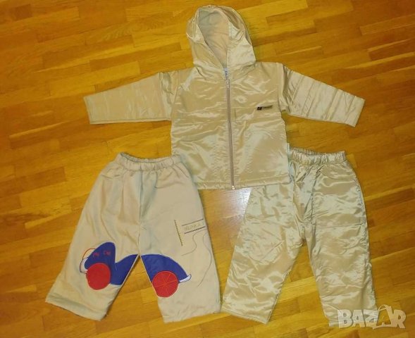 Яке и два панталона, снимка 1 - Комплекти за бебе - 40219248