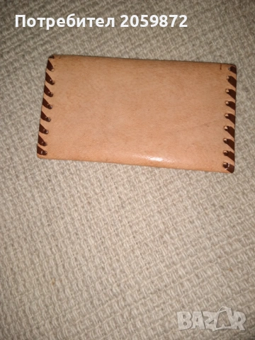 Портмоне от естествена кожа, снимка 2 - Портфейли, портмонета - 53571644