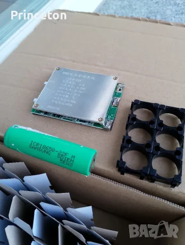 Продавам 27бр. батерии Samsung icr18650-22f +BMS+holders , снимка 2 - Части за велосипеди - 56086189