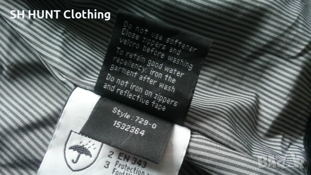 Bjornklader Waterproof Breathable Work Wear Jacket 56-58 / XXL работно яке водонепромокаемо W4-78, снимка 17 - Якета - 52001728