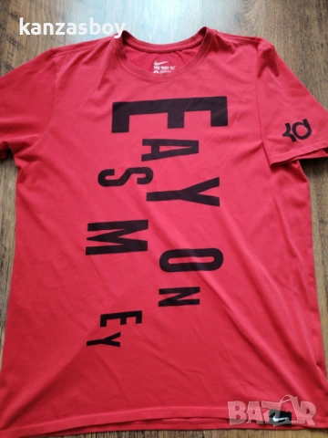 Nike Kevin Durant Easy Money - страхотна мъжка тениска М, снимка 4 - Тениски - 53738987