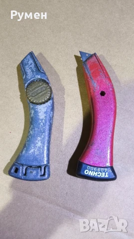 Два универсални макетен алуминиев ножа, снимка 1