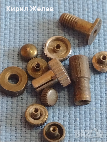 Лот части за часовници 11 броя стари редки за КОЛЕКЦИЯ ЧАСТИ 43666, снимка 4 - Антикварни и старинни предмети - 44836942