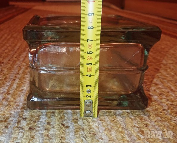 Стъклена тухла - W. Germany , снимка 12 - Антикварни и старинни предмети - 40007648