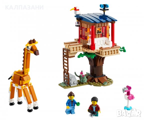 LEGO® Creator 31116 - Дървесна къща за сафари и диви животни, снимка 3 - Конструктори - 38927847