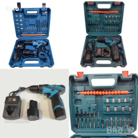 Акомулаторен Винтоверт с две батерии - Компелкт