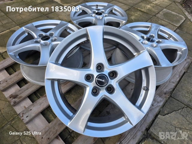 Лети джанти 17ки 5х114.3 Borbet
