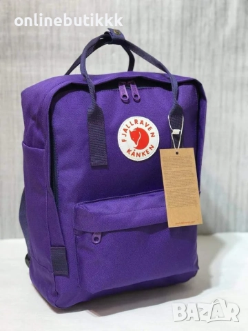 🍒 Страхотни раници Fjallraven Kanken текстилни дръжки , снимка 11 - Раници - 52407559