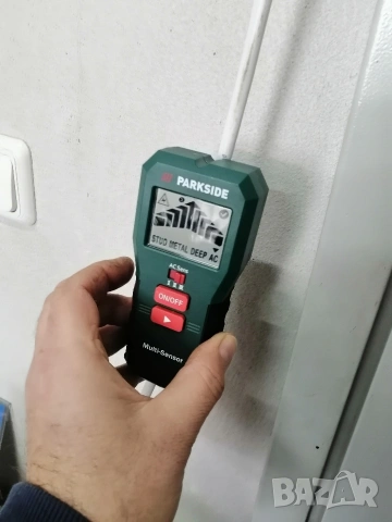 Детектор за метал, пирони, кабели, кухини PARKSIDE PMFD A3