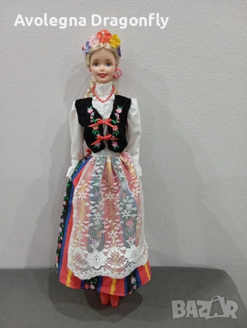 Колекционерска кукла Барби Dolls of the world Polish Barbie