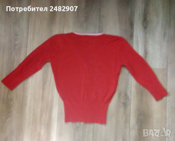 Къса дамска блуза/жилетка , снимка 5 - Блузи с дълъг ръкав и пуловери - 51701705