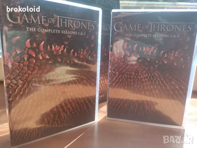 Game of Thrones - complete 1-4 seasons DVD boxset, снимка 6 - DVD филми - 55835140