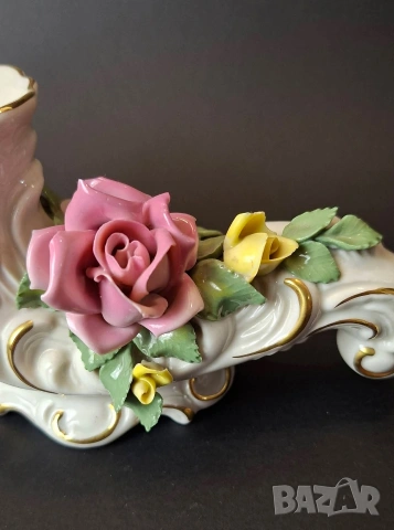 Декоративни вази тип "рог на изобилието" - Sandizell, Dresden, снимка 7 - Вази - 53720671