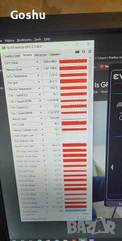 EVGA rtx 3080 10gb ftw 3, снимка 11 - Видеокарти - 53115173