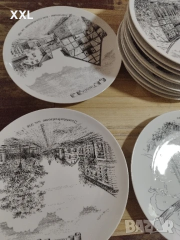 порцеланови чинии за стена, снимка 4 - Декорация за дома - 51062185