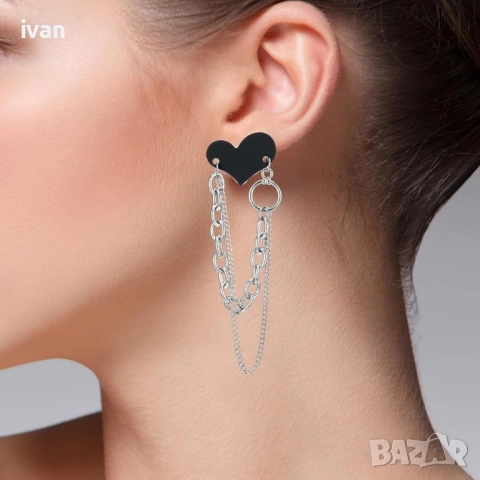 дамски обеци. нови в опаковки, снимка 2 - Обеци - 51894435