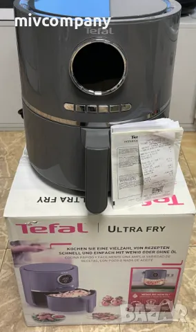 Фритюрник с горещ въздух TEFAL Ultra Fry Digital Нов!!!, снимка 1 - Фритюрници - 48667532