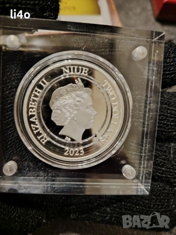Сребърна монета Годината на заека 2023г 1oz Proof 31.1грама ограничен тираж 2023броя , снимка 4 - Нумизматика и бонистика - 53289617