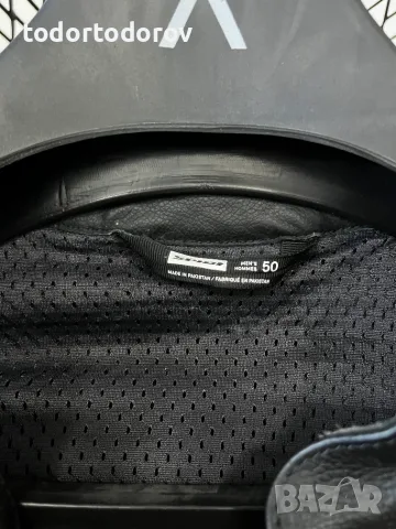 Кожено яке за мотор SPIDI EDGE 2.0 размер 50 M/L твърди CE протектори 125 €, снимка 3 - Аксесоари и консумативи - 56269667