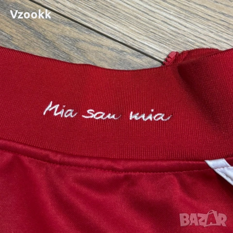 Мъжко горнище Adidas x Bayern München | S размер, снимка 3 - Спортни дрехи, екипи - 53697243