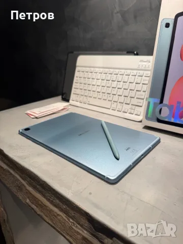 КАТО НОВ Samsung Galaxy Tab S6 Lite Cellular + Keyboard + S Pen + калъф, снимка 5 - Таблети - 56238385
