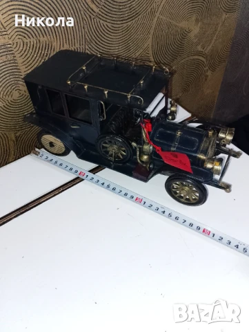 Метална ретро кола-30см